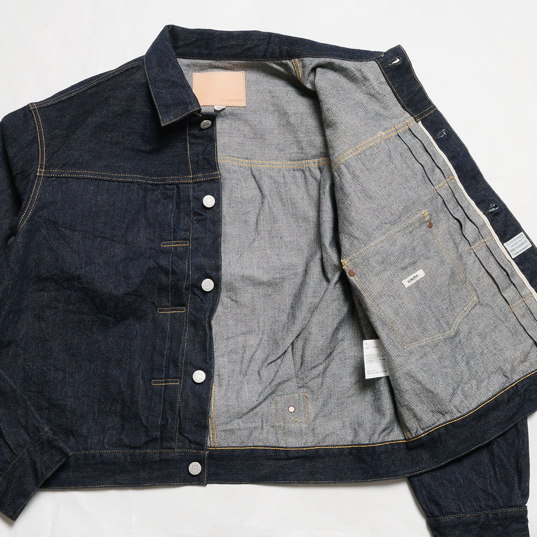 A VONTADE - HINOYA EXCLUSIVE MODEL 14oz 1937 Selvadge Denim - Denim Blouse - One Washed - VTD-560XX-26