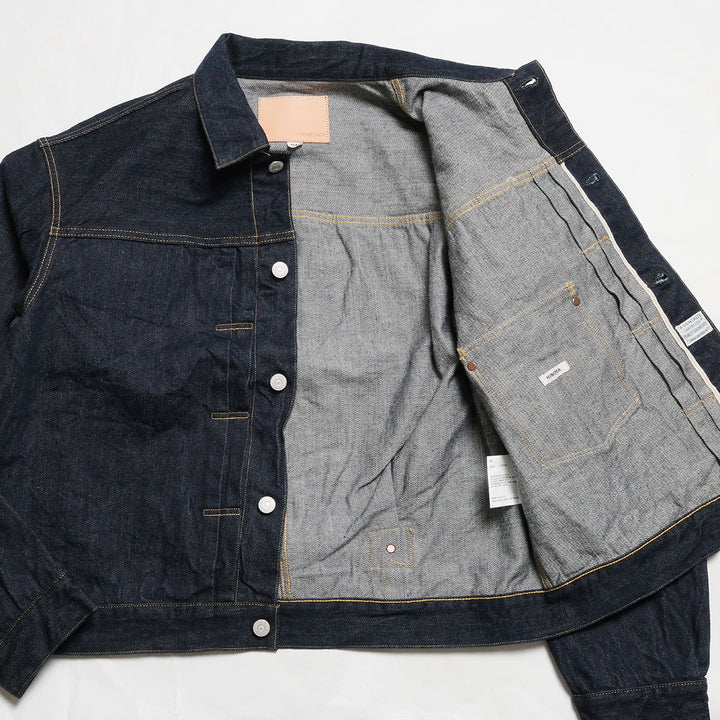 A VONTADE - HINOYA EXCLUSIVE MODEL 14oz 1937 Selvadge Denim - Denim Blouse - One Washed - VTD-560XX-26