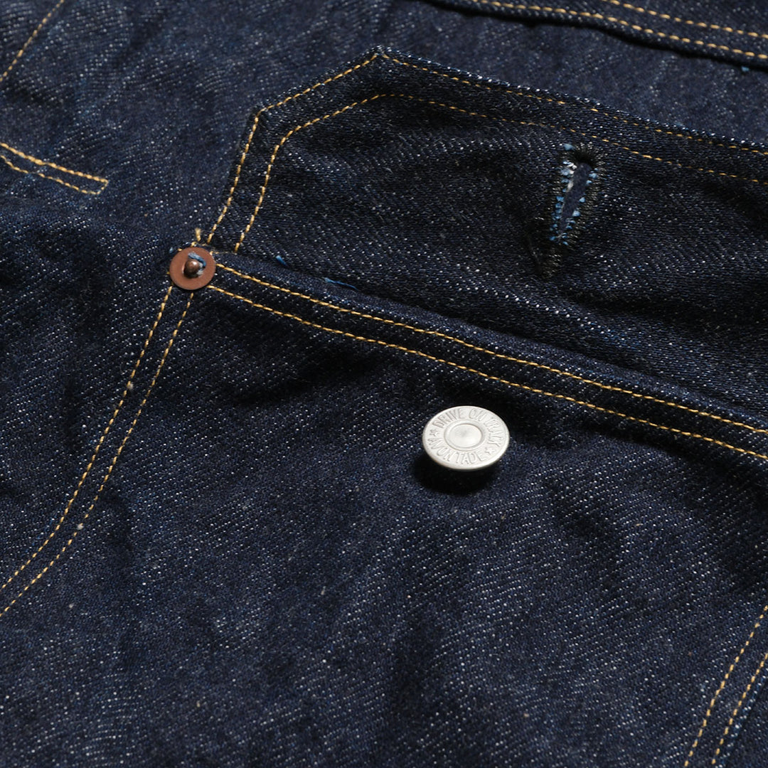 A VONTADE - HINOYA EXCLUSIVE MODEL 14oz 1937 Selvadge Denim - Denim Blouse - One Washed - VTD-560XX-26