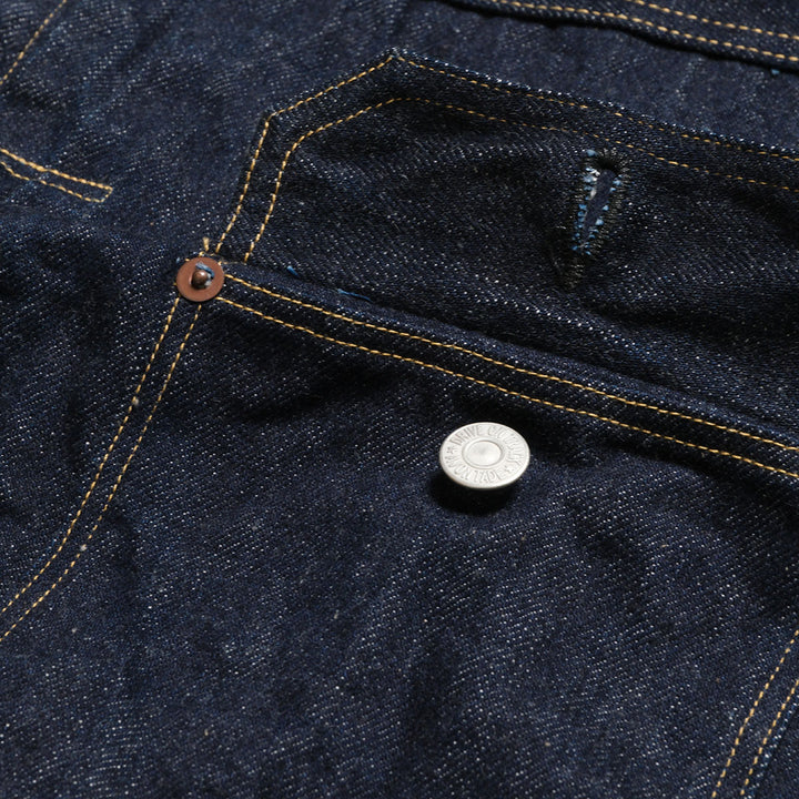 A VONTADE - HINOYA EXCLUSIVE MODEL 14oz 1937 Selvadge Denim - Denim Blouse - One Washed - VTD-560XX-26