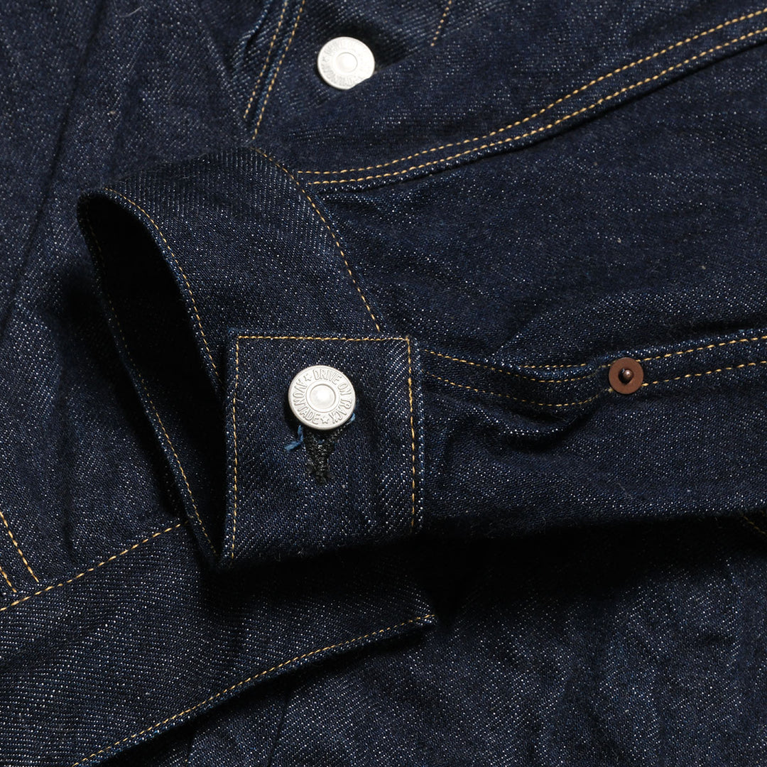 A VONTADE - HINOYA EXCLUSIVE MODEL 14oz 1937 Selvadge Denim - Denim Blouse - One Washed - VTD-560XX-26