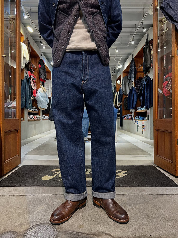 A VONTADE - HINOYA EXCLUSIVE - Coal Mine Jeans - Dark Used - VTD-0201SXXH