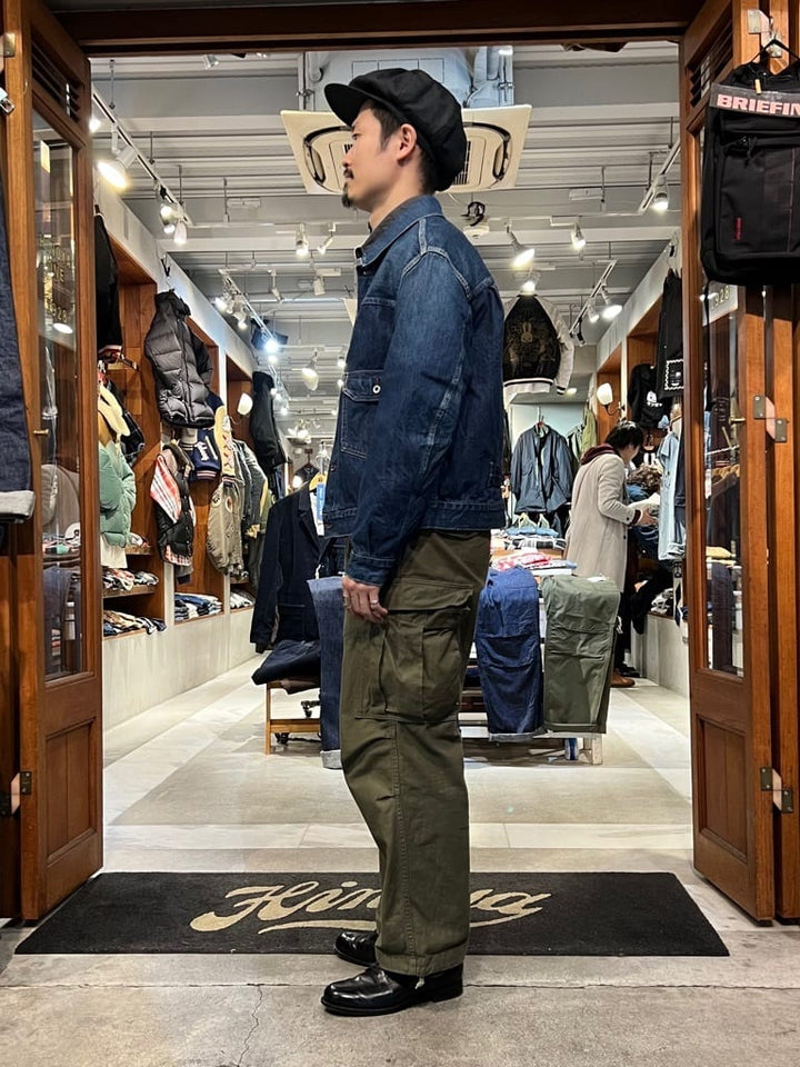 A VONTADE - No.2 Denim Blouse - DARK BLUE - VTD-0560XX