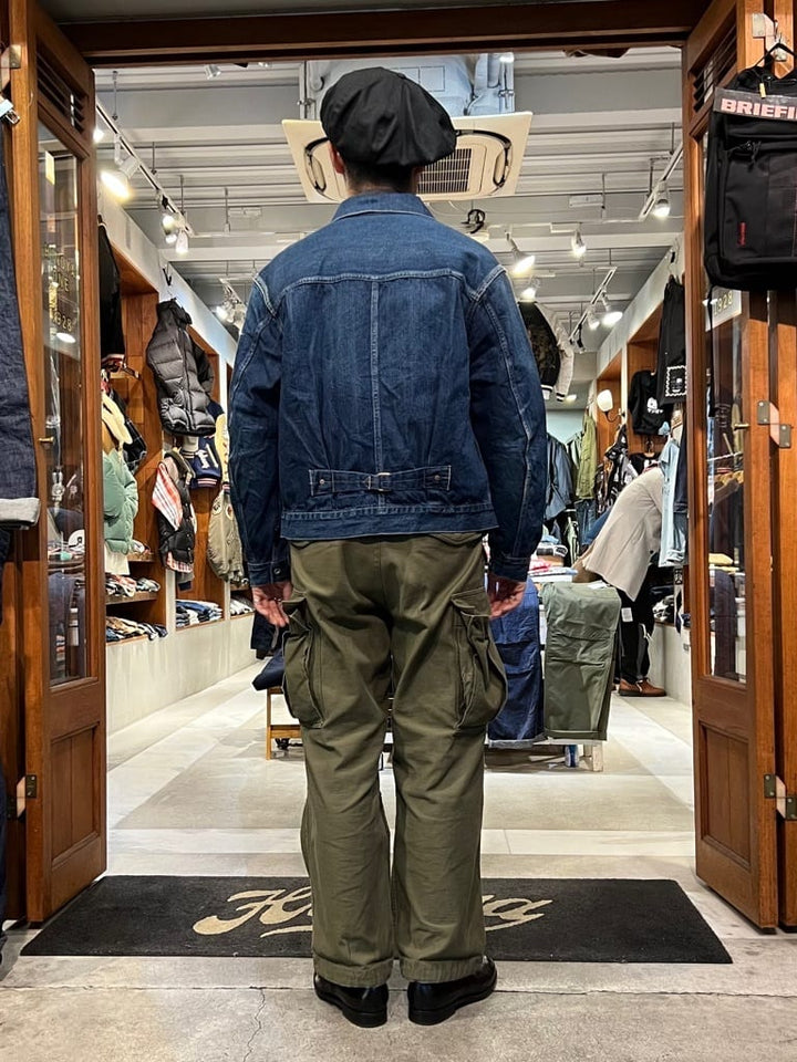 A VONTADE - No.2 Denim Blouse - DARK BLUE - VTD-0560XX