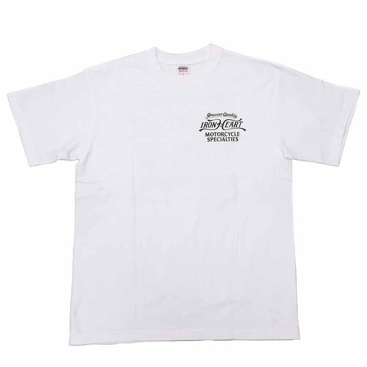 IRON HEART - 7.5oz HEAVY BODY PRINT T-SHIRT - MOTORCYCLE SPECIALTIES - IHT-2505