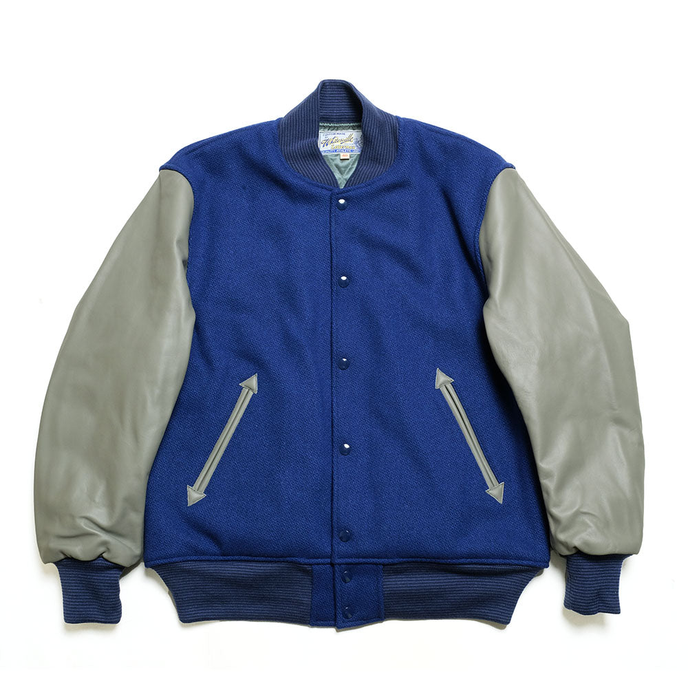 WHITESVILLE - 30oz. WOOL MELTON AWARD JACKET - CHIC COLOR TYPE