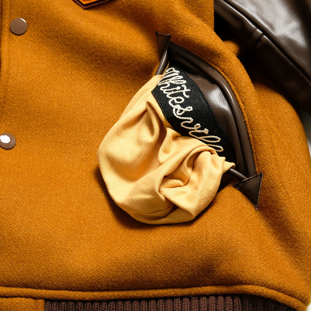 WHITESVILLE - 30oz. WOOL MELTON AWARD JACKET - FIGHTING CONDORS - WV15603