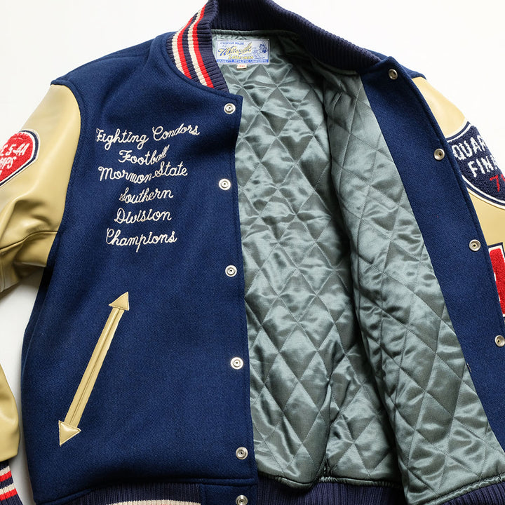 WHITESVILLE - 30oz. WOOL MELTON AWARD JACKET - FIGHTING CONDORS - WV15603