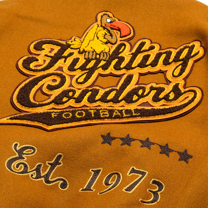 WHITESVILLE - 30oz. WOOL MELTON AWARD JACKET - FIGHTING CONDORS - WV15603