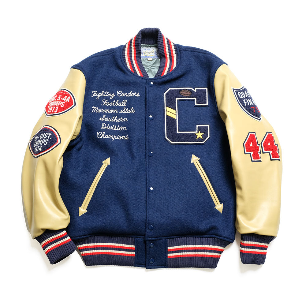 WHITESVILLE - 30oz. WOOL MELTON AWARD JACKET - FIGHTING CONDORS - WV15603