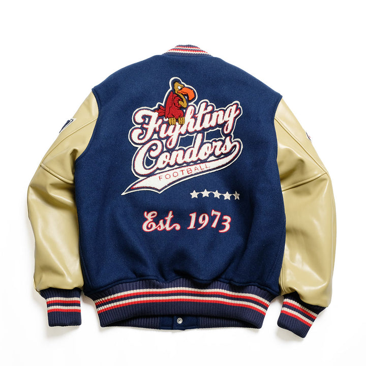 WHITESVILLE - 30oz. WOOL MELTON AWARD JACKET - FIGHTING CONDORS - WV15603