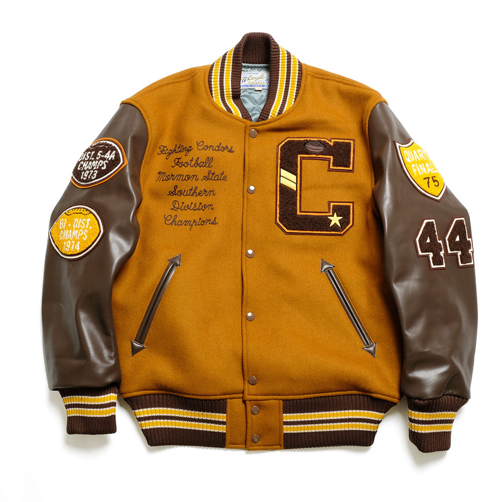 WHITESVILLE - 30oz. WOOL MELTON AWARD JACKET - FIGHTING CONDORS - WV15603