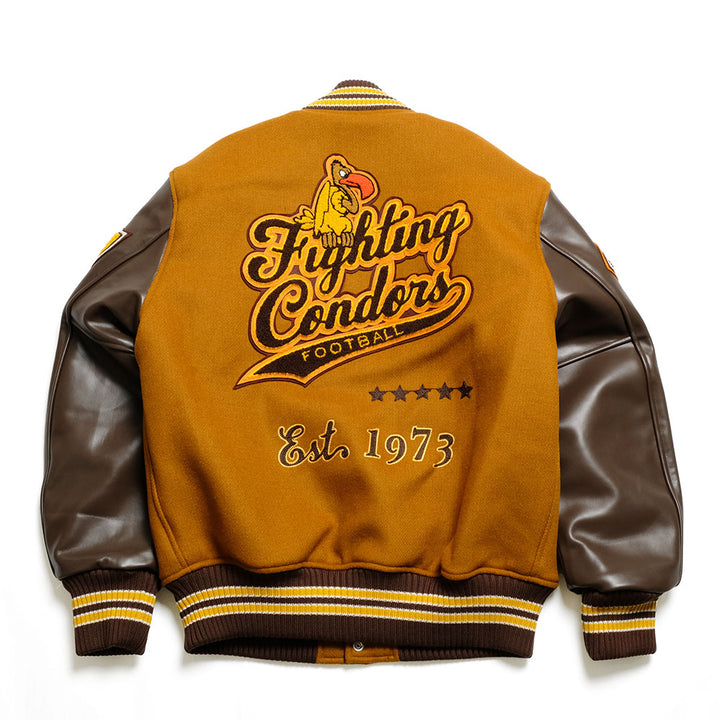 WHITESVILLE - 30oz. WOOL MELTON AWARD JACKET - FIGHTING CONDORS - WV15603