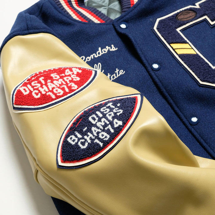 WHITESVILLE - 30oz. WOOL MELTON AWARD JACKET - FIGHTING CONDORS - WV15603