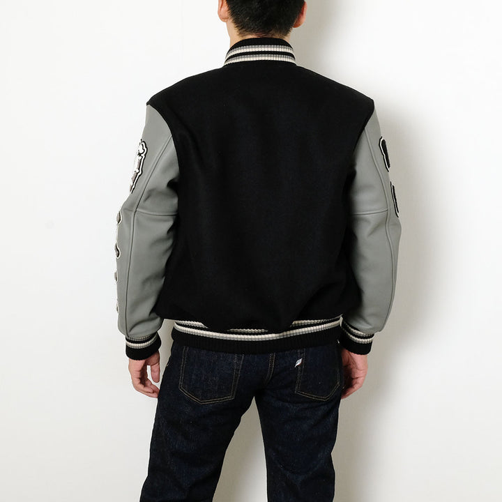 WHITESVILLE - 30oz. WOOL MELTON AWARD JACKET - BULLDOGS - WV15604