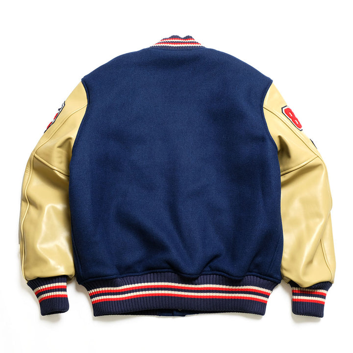 WHITESVILLE - 30oz. WOOL MELTON AWARD JACKET - BULLDOGS - WV15604