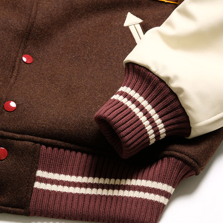 WHITESVILLE - 30oz. WOOL MELTON AWARD JACKET - MAVERICKS - WV15605