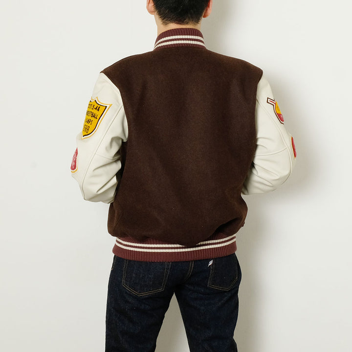 WHITESVILLE - 30oz. WOOL MELTON AWARD JACKET - MAVERICKS - WV15605