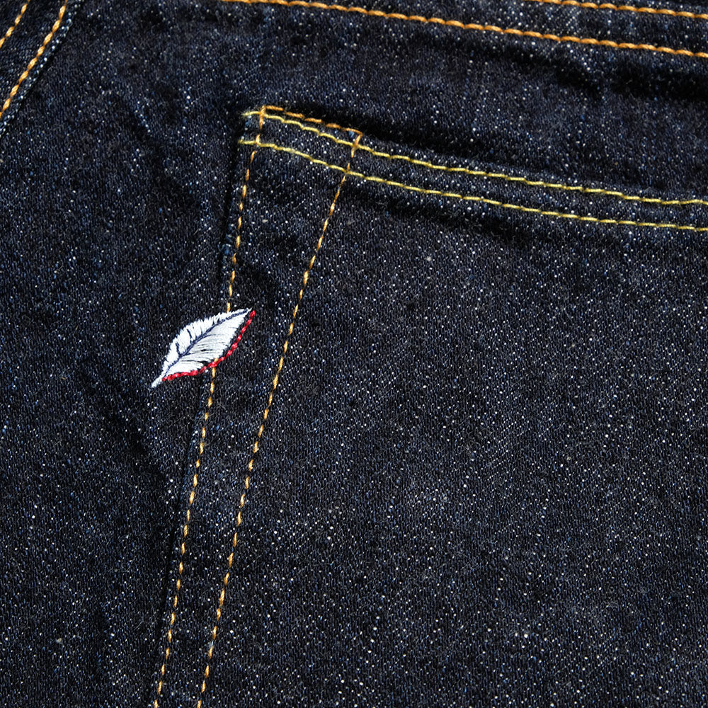 Pure Blue Japan - 14oz. Selvedge Denim - Relaxed Piped Straight - XX-002