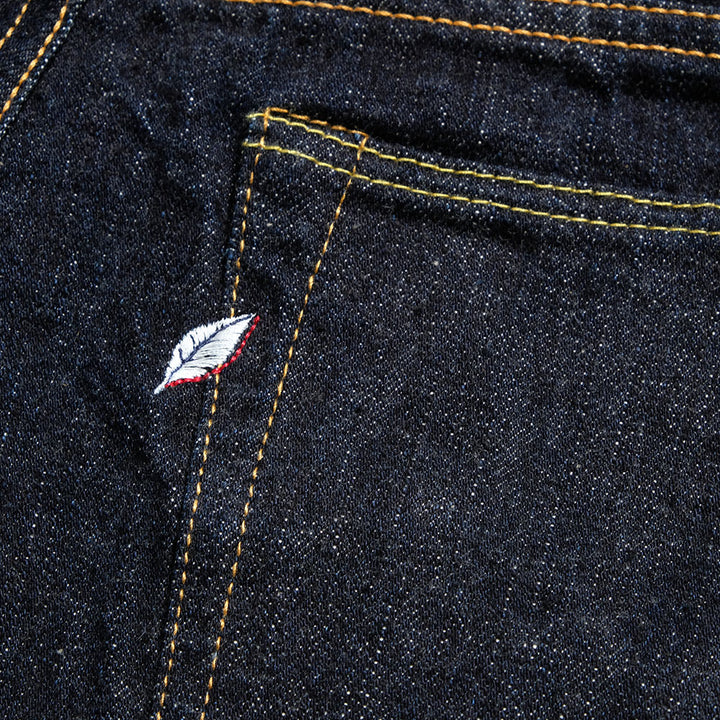 Pure Blue Japan - 14oz. Selvedge Denim - Relaxed Piped Straight - XX-002