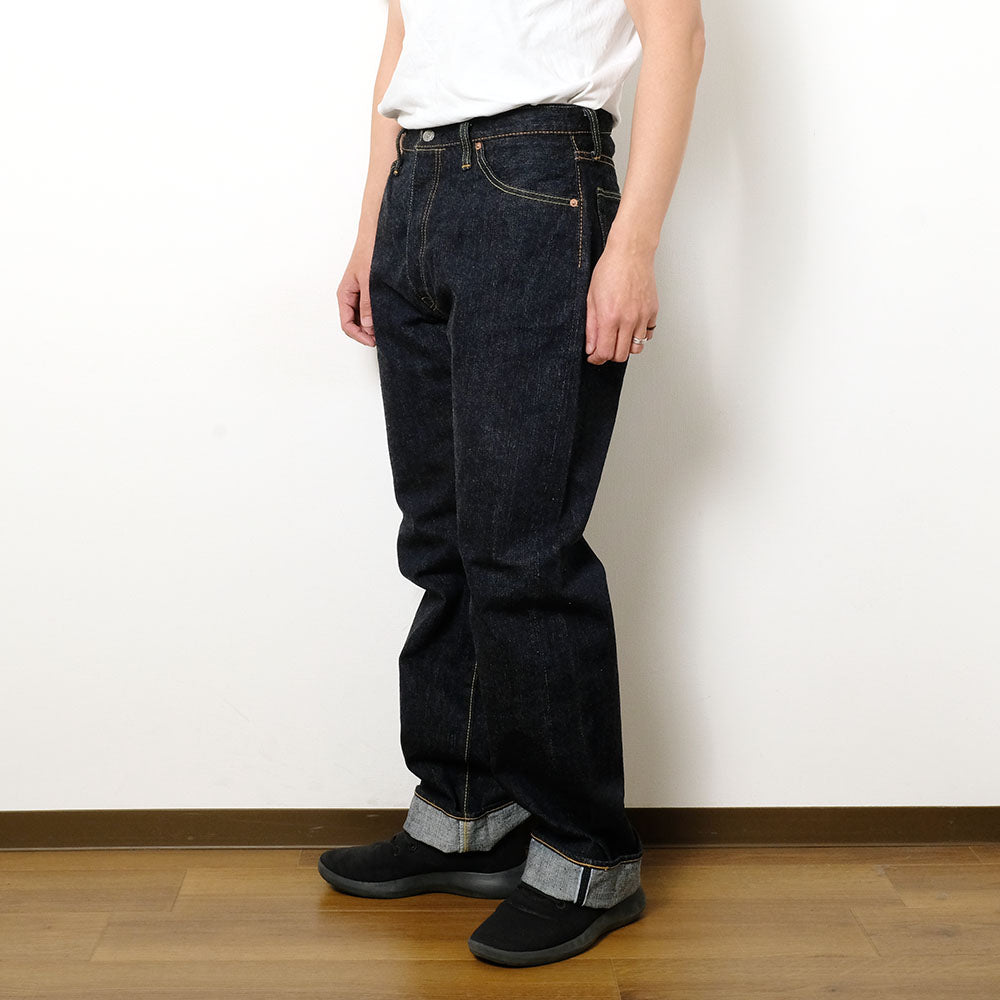 Pure Blue Japan - 14oz. Selvedge Denim - Relaxed Piped Straight - XX-002