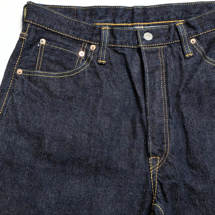 Pure Blue Japan - 14oz. Selvedge Denim - Relaxed Piped Straight - XX-002