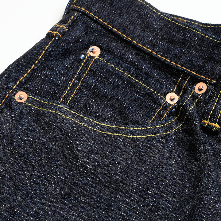 Pure Blue Japan - 14oz. Selvedge Denim - Relaxed Piped Straight - XX-002