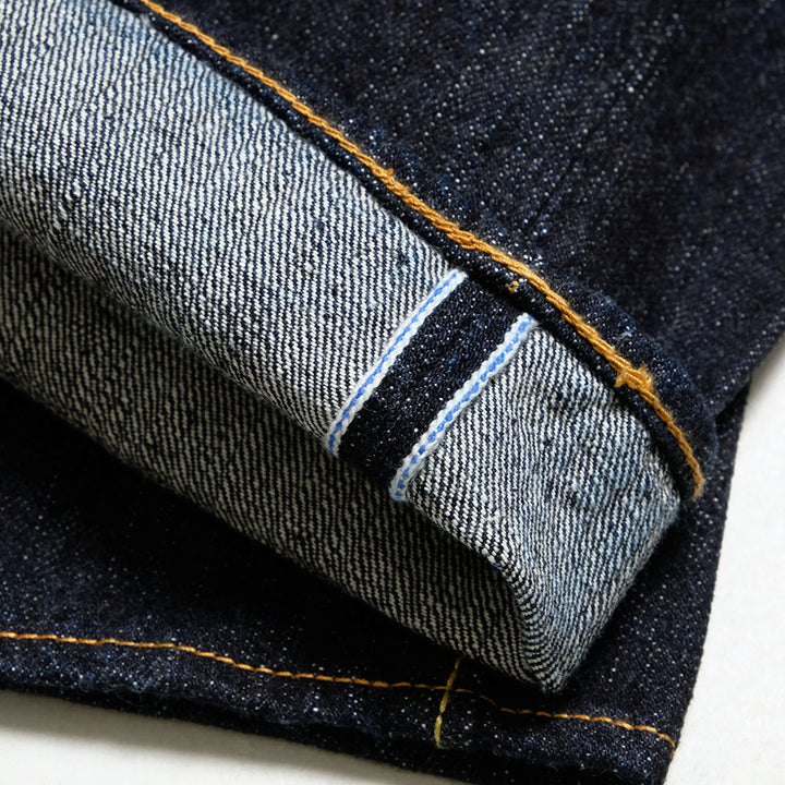 Pure Blue Japan - 14oz. Selvedge Denim - Relaxed Piped Straight - XX-002