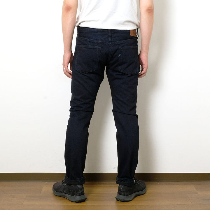 Pure Blue Japan - 14oz Indigo x Black Denim Slim Tapered - XX-013-IDBK