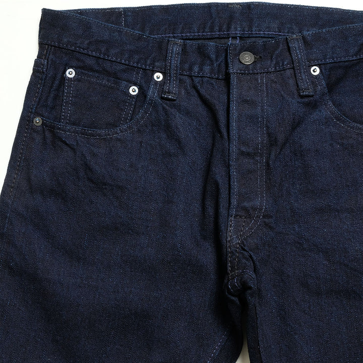 Pure Blue Japan - 14oz Indigo x Black Denim Slim Tapered - XX-013-IDBK