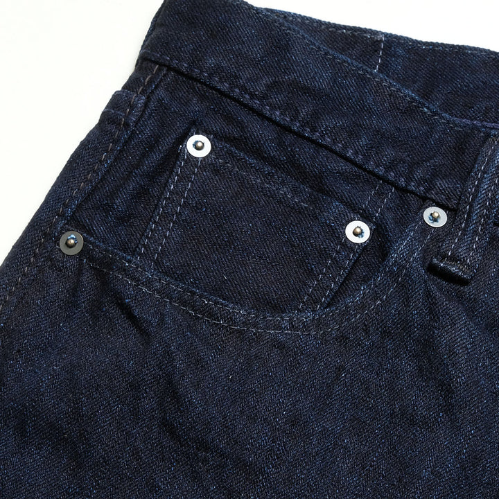 Pure Blue Japan - 14oz Indigo x Black Denim Slim Tapered - XX-013-IDBK