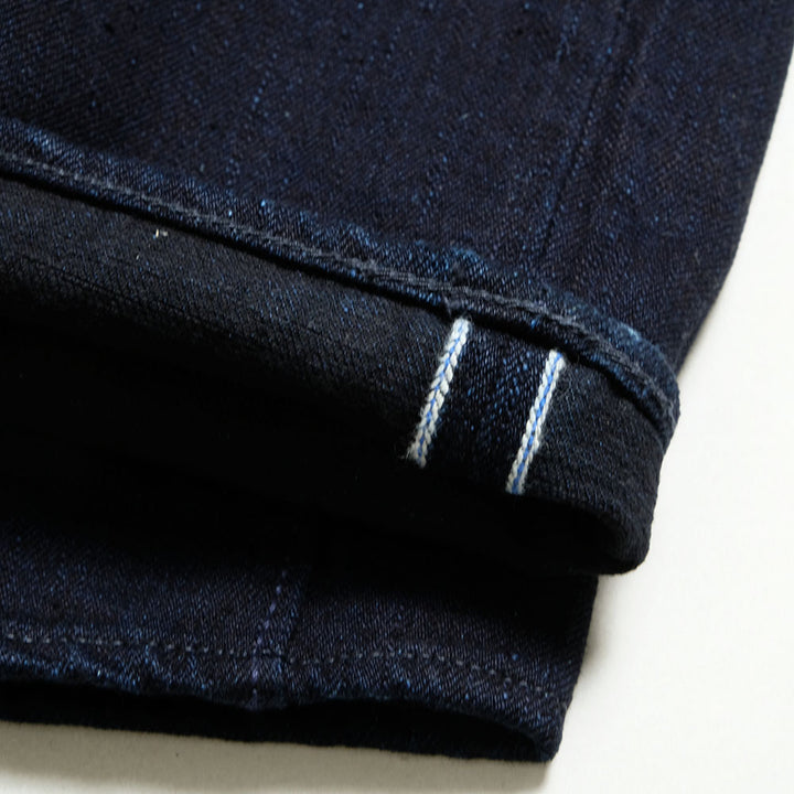 Pure Blue Japan - 14oz Indigo x Black Denim Slim Tapered - XX-013-IDBK