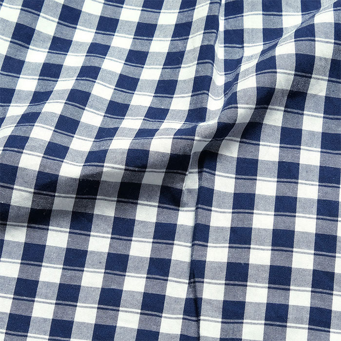 Porter Classic<br>ROLL UP GINGHAM CHECK SHIRT<br>PC-016-1544