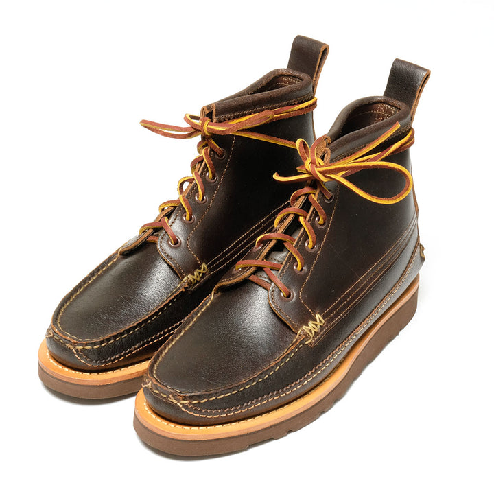 YUKETEN<br> Maine Guide 6 Eye DB Boots<br> Wax Brown<br> 06505PM-SP