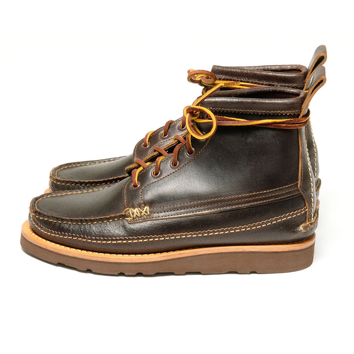 YUKETEN<br> Maine Guide 6 Eye DB Boots<br> Wax Brown<br> 06505PM-SP