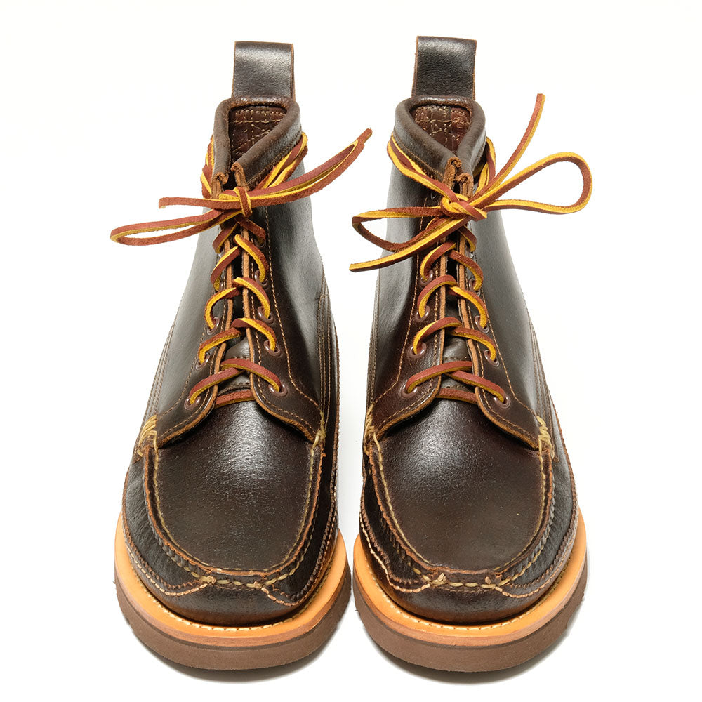 YUKETEN<br> Maine Guide 6 Eye DB Boots<br> Wax Brown<br> 06505PM-SP