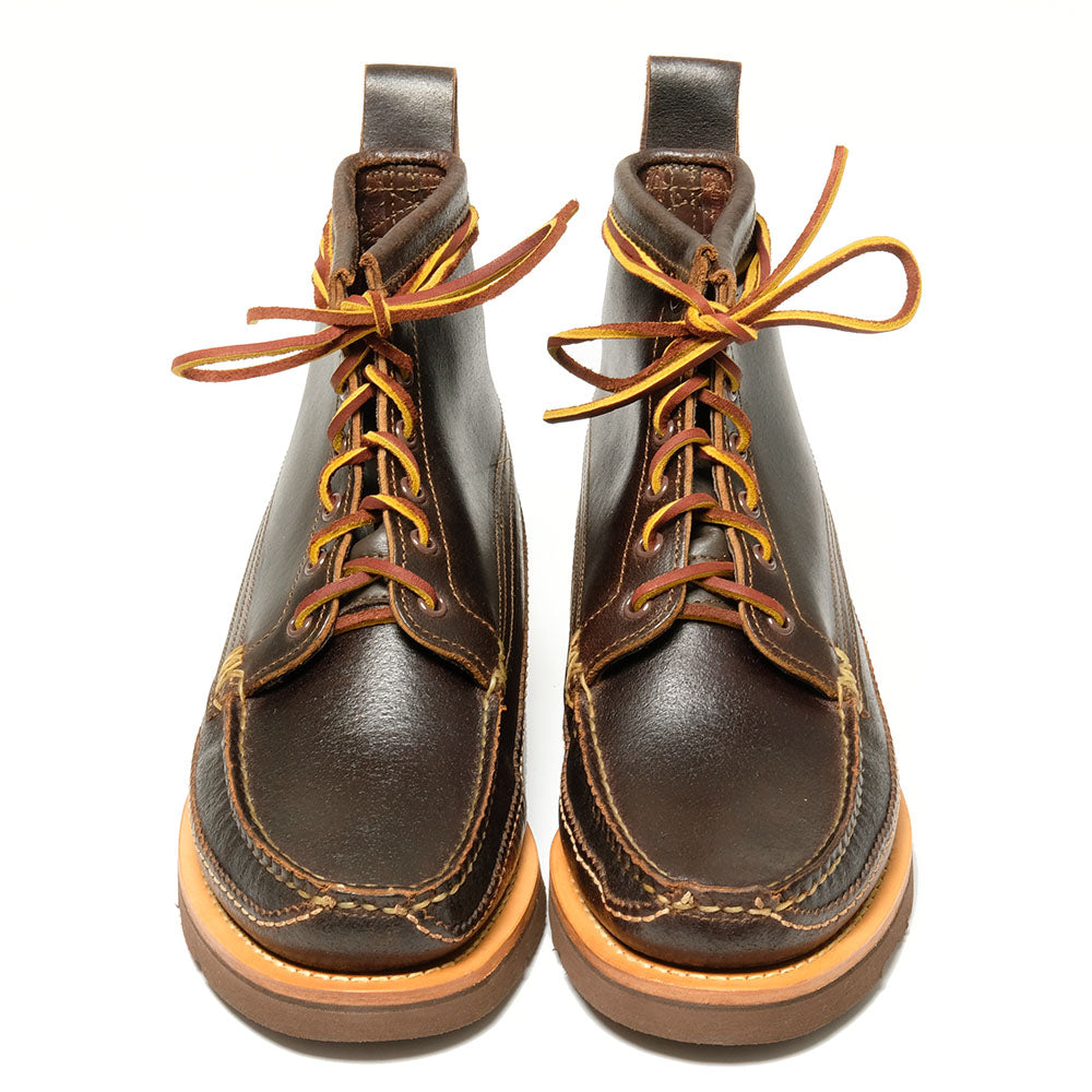 YUKETEN<br> Maine Guide 6 Eye DB Boots<br> Wax Brown<br> 06505PM-SP