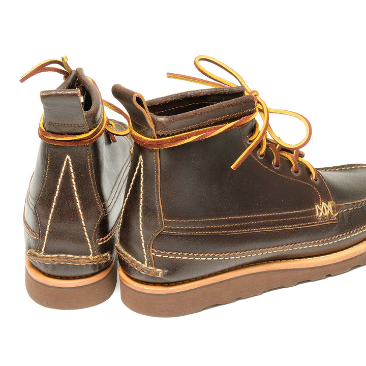 YUKETEN<br> Maine Guide 6 Eye DB Boots<br> Wax Brown<br> 06505PM-SP
