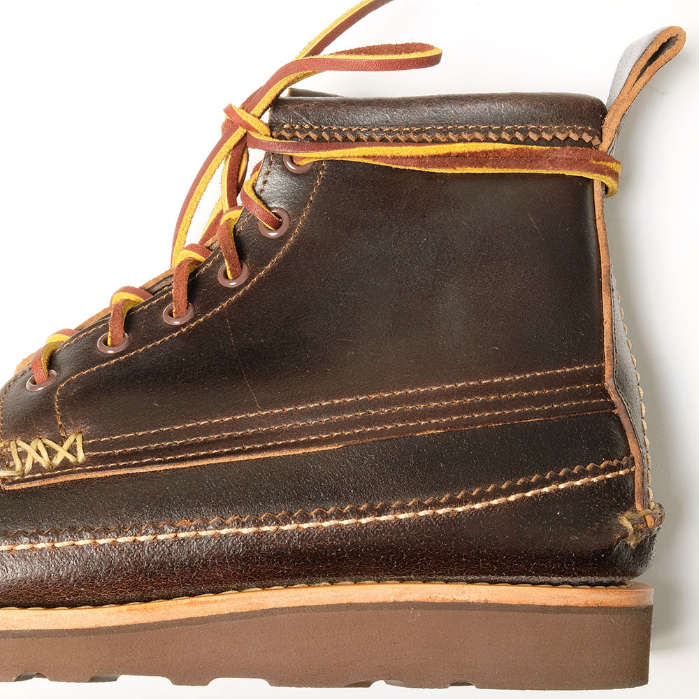 YUKETEN<br> Maine Guide 6 Eye DB Boots<br> Wax Brown<br> 06505PM-SP