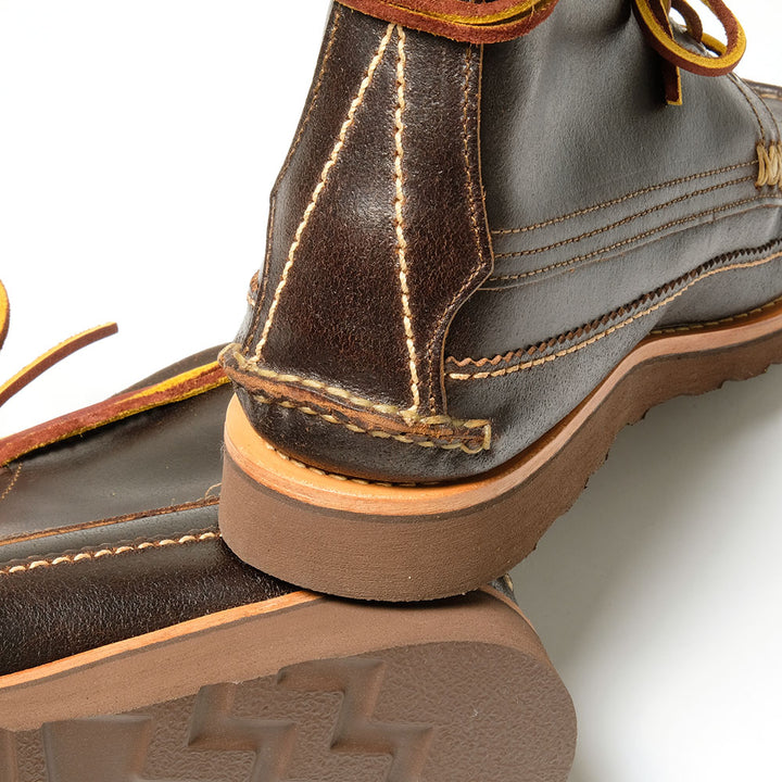 YUKETEN<br> Maine Guide 6 Eye DB Boots<br> Wax Brown<br> 06505PM-SP