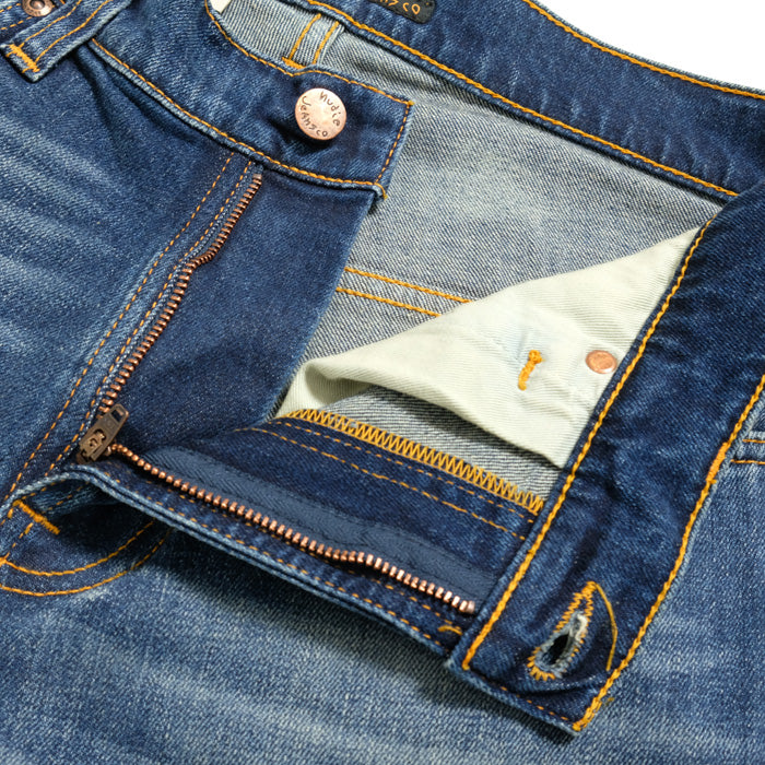 Nudie Jeans<br>THIN FINN BLUE TENPLE<br>113272