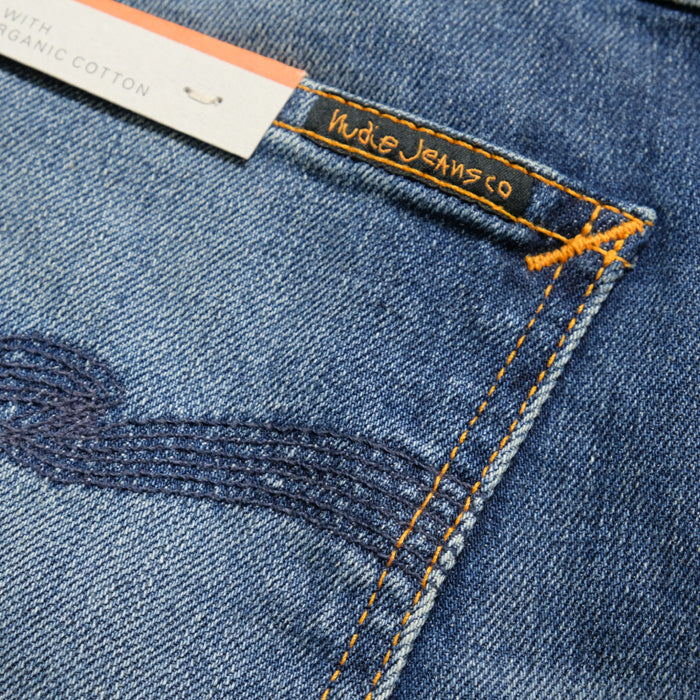 Nudie Jeans<br>THIN FINN BLUE TENPLE<br>113272