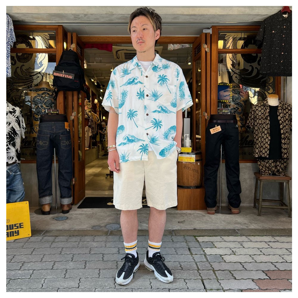 BLUE BLUE - フォブポケット イージーチノショーツ<br>1001882