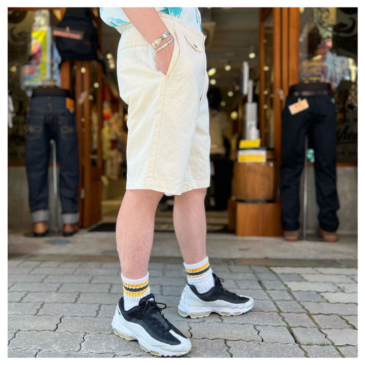 BLUE BLUE - フォブポケット イージーチノショーツ<br>1001882