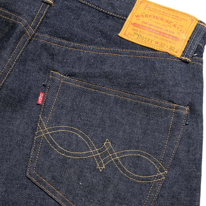 WAREHOUSE - DEAD STOCK BLUE - Lot 1001XX(1000XX) 1953MODEL - 1001XX-1953