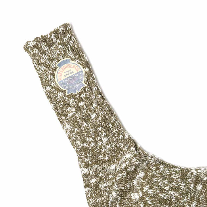 WAREHOUSE - Lot 5235 SLUB RIB ZOKKI SOCKS - 5235WH