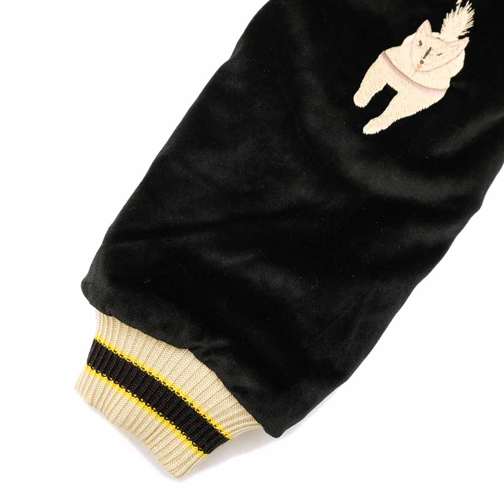 TAILOR TOYO Velveteen Souvenir Jacket POLAR BEAR X ALASKA MAP TT15175-119