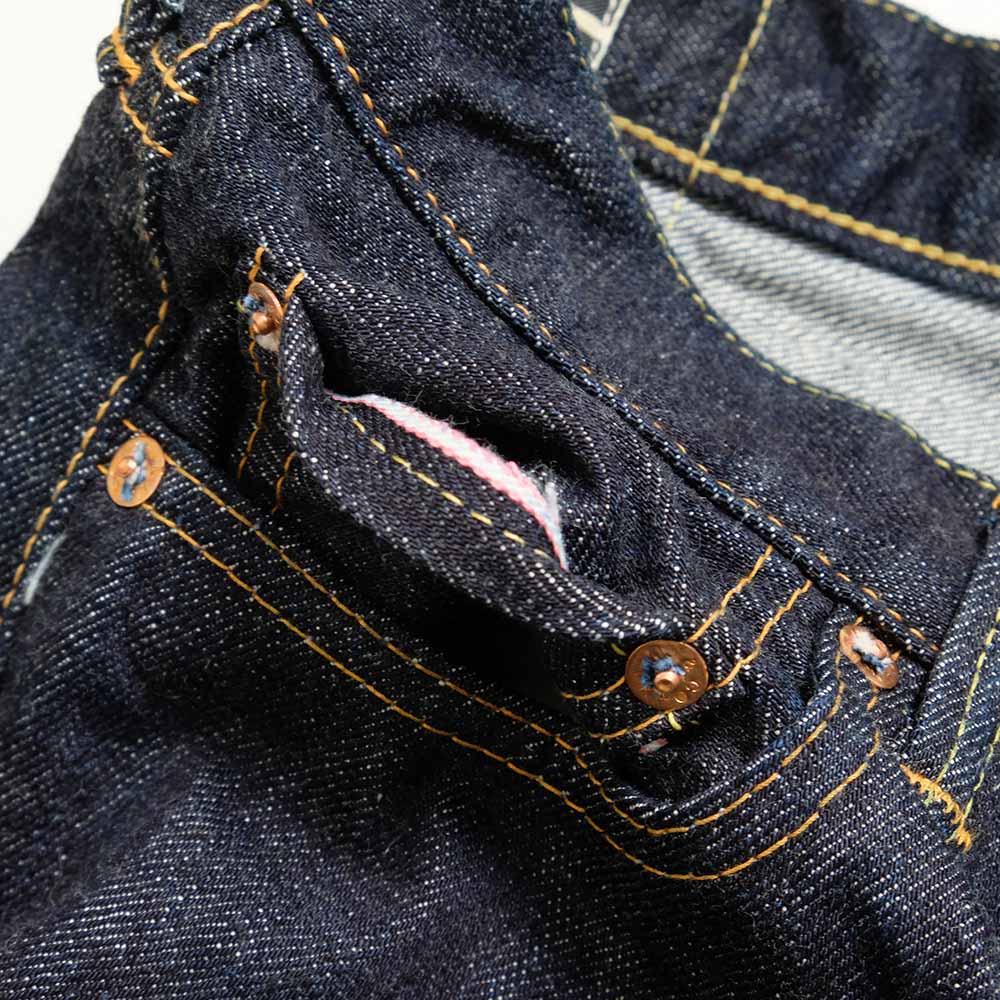 Momotaro Jeans<br>15.7oz Super Dark Indigo<br>SHUTSUJIN Tight Straight<br>0705SP