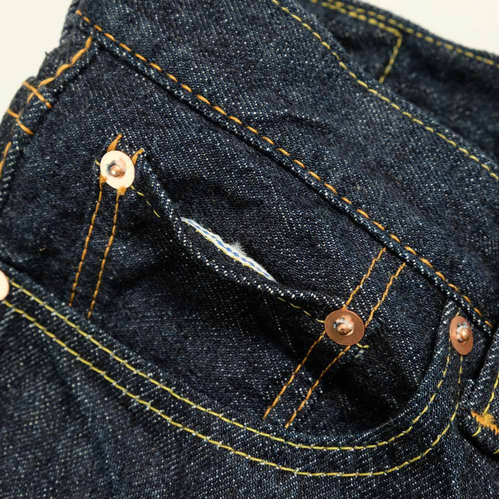 pure blue japan - 13.8oz Indigo Nep Denim - Slim Tapered - NP-013