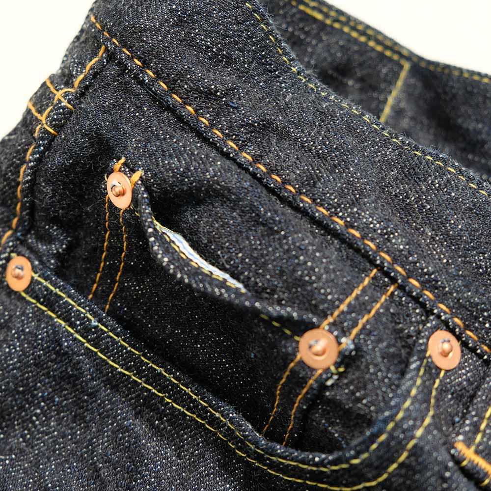 Pure Blue Japan 14oz. ORIGINAL SELVEDGE DENIM INDIGO TAPERED SLIM XX-013